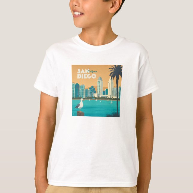 Camiseta San Diego, Califórnia (Frente)
