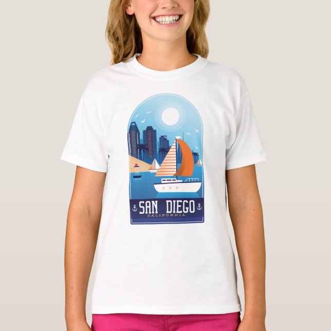 Camiseta San Diego Califórnia (Frente)