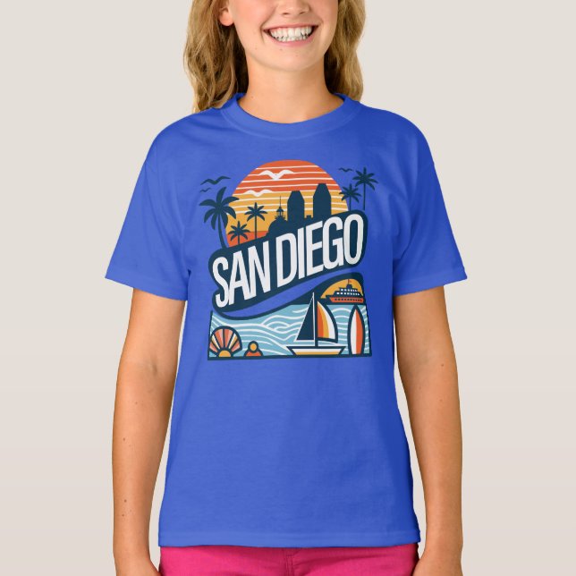 Camiseta San Diego California (Frente)