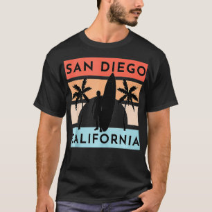 Camiseta San Diego California Beach Surf Férias Vi