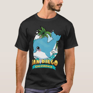 Camiseta SAN DIEGO CALIFÓRNIA Bonito Bebê Dolphin Beach Sou