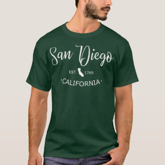 Camiseta San Diego California CA Classic Retro Sports Desi