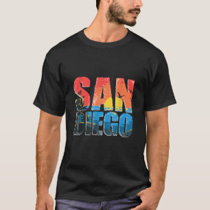 Camiseta San Diego California CA Vintage 70s - Surfer B