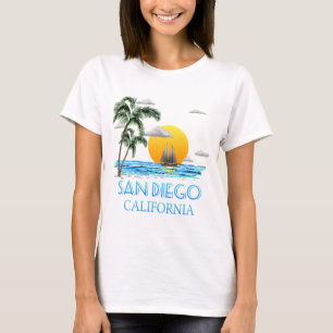 Camiseta San Diego California - Navegação