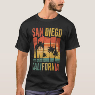 Camiseta San Diego Califórnia Palmeiras Pôr do Sol Praia Fé