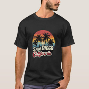 Camiseta San Diego California Retro Vintage Souvenir 1