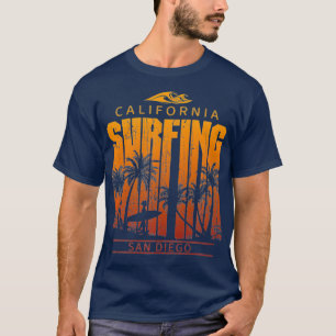 Camiseta San Diego California Surf Fans Premium