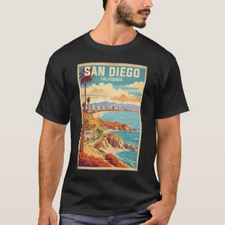 Camiseta San Diego California Usa Viagens vintage Turismo