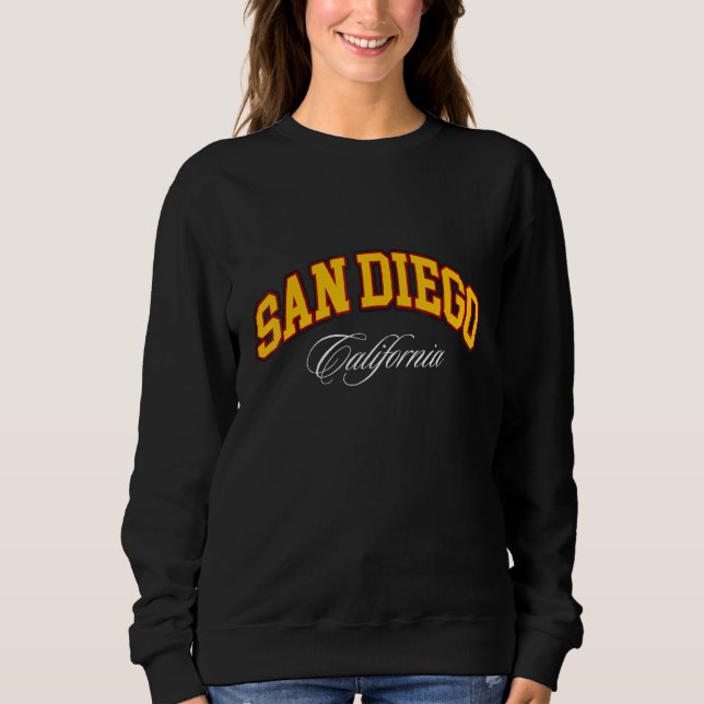 Camiseta San Diego Shirt, San Diego California 619 SD Cali (Frente)