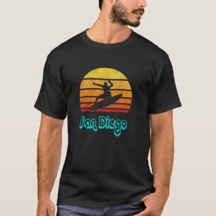 Camiseta San Diego Souvenir Retro Surf Vintage California T