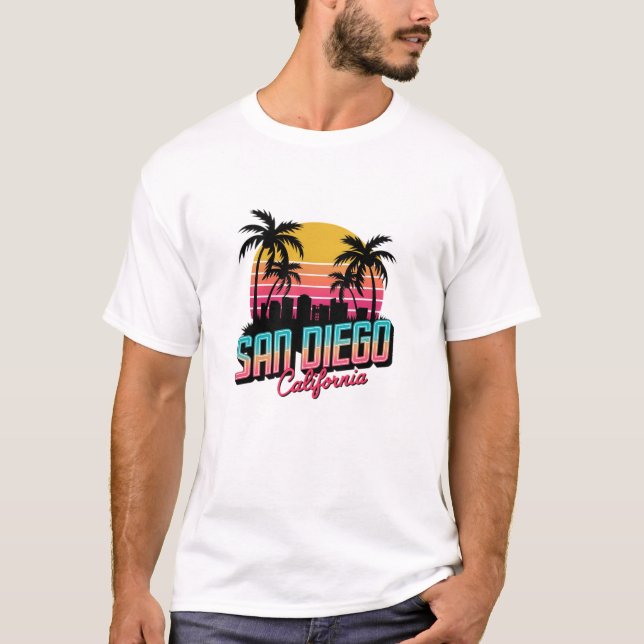Camiseta San Diego Viagem Souvenir (Frente)