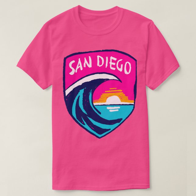 Camiseta San Diego Wave (Frente do Design)