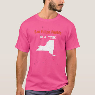 Camiseta San Felipe Pueblo New York State America Trave