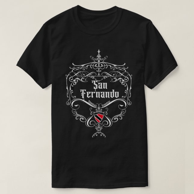 Camiseta San Fernando Vintage design 1 (Frente do Design)
