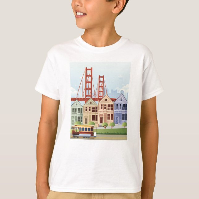 Camiseta San Francisco | as senhoras pintadas (Frente)