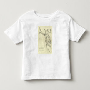 Camiseta San Francisco Bay que mostra a falha de San