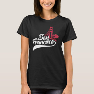 Camiseta San Francisco California Bridge Ca Usa Viagem