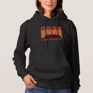 Camiseta San Francisco California Skyline Enfumaçado Sky EU