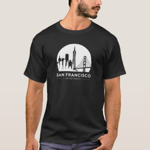 Camiseta San Francisco EUA Skyline