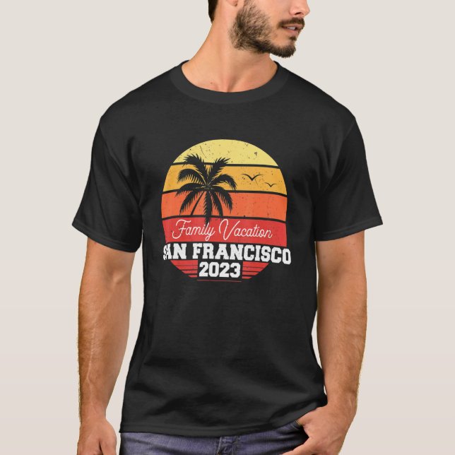 Camiseta San Francisco Family Vacation 2023 Matching Holida (Frente)
