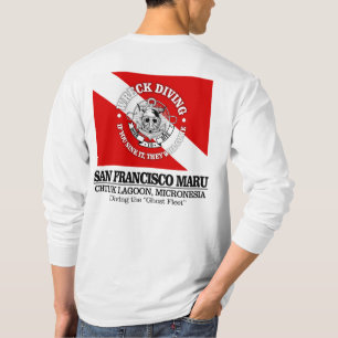 Camiseta San Francisco Maru (mergulho em destroços)