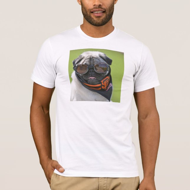 Camiseta San Francisco Pug (Frente)