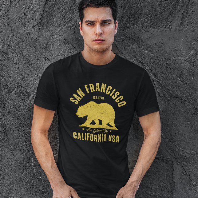 Camiseta San Francisco Retro California Travel (Criador carregado)