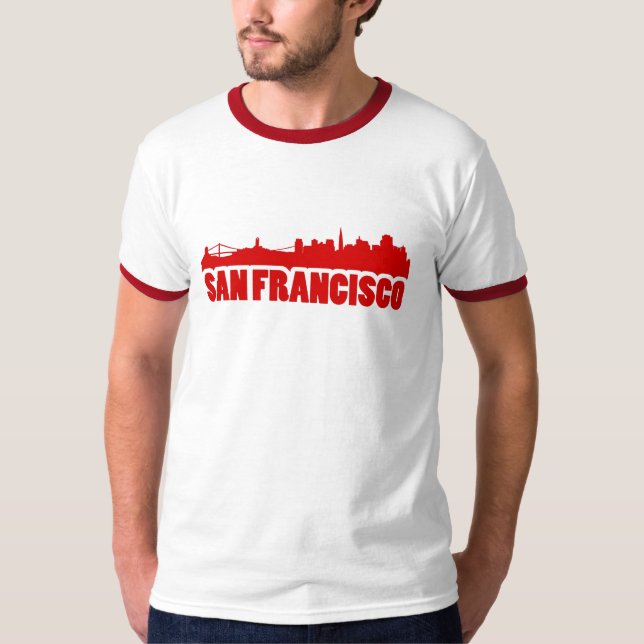 Camiseta San Francisco Skyline (Frente)