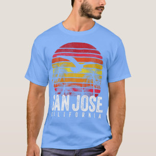 Camiseta San Jose California CA Vintage - Rua com descamas