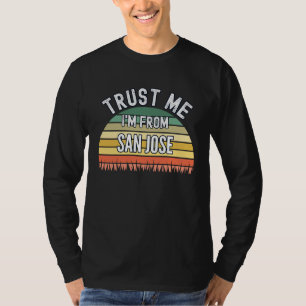 Camiseta San Jose Confie em Mim Sou de San Jose