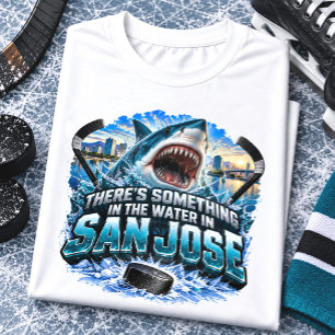 Camiseta San Jose Hockey Algo na Água Tubarão