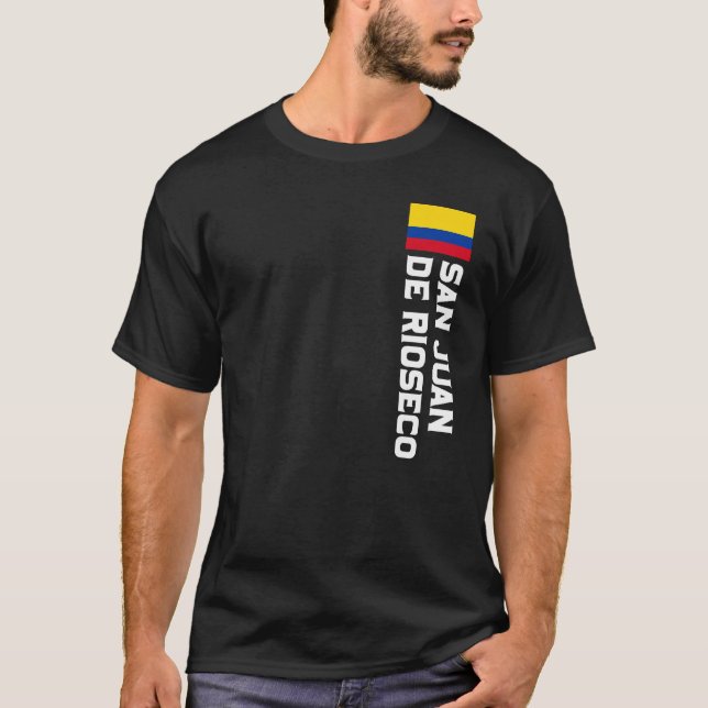 Camiseta San Juan de Rioseco Colombia For Colombian Men, Wo (Frente)