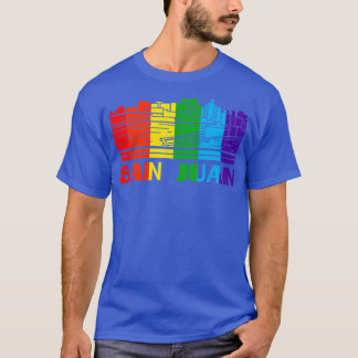 Camiseta San Juan Pride San Juan apoio LGBT para presentes