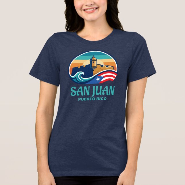 Camiseta San Juan Puerto Rico (Frente)