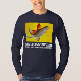Camiseta San Juan River (primeiros águas da truta)