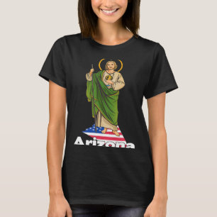Camiseta San Judas Tadeo con Arizona EUA