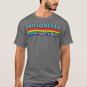 Camiseta San Lorenzo Porto Rico Orde San Lorenzo Gi LGBT