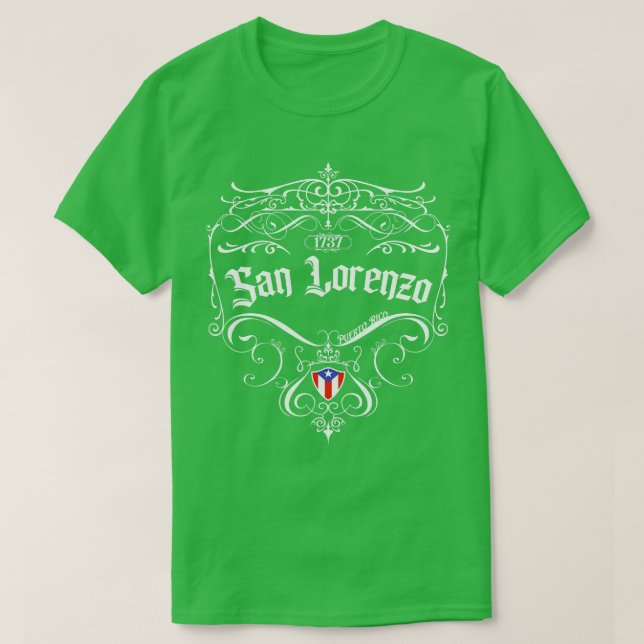 Camiseta San Lorenzo Vintage design 4 (Frente do Design)