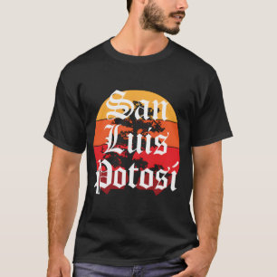 Camiseta San Luis Potosi Cidade do México Antigo Inglês