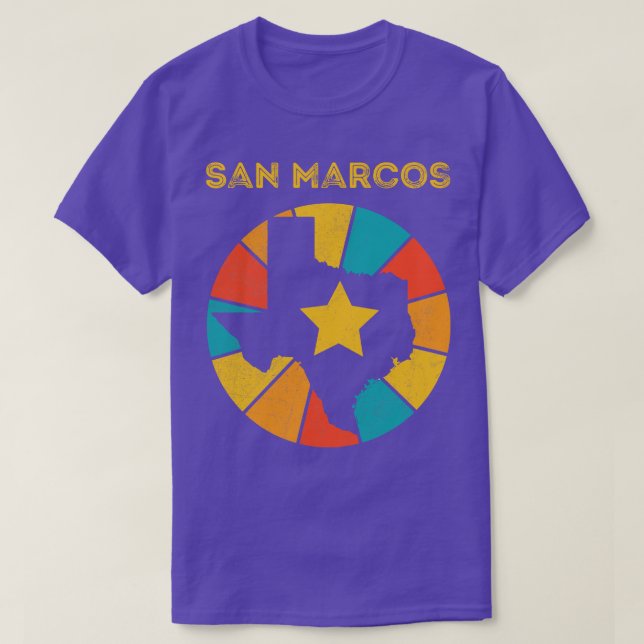 Camiseta San Marcos Texas Vintage desapontou Souvenir 1 (Frente do Design)
