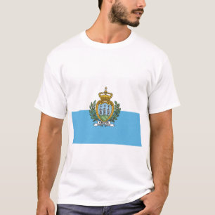 Camiseta San Marein - San Marino Flag