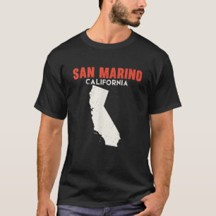 Camiseta San Marino California State America Viagem Cal