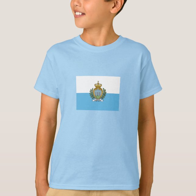 Camiseta San Marino Flag (Frente)