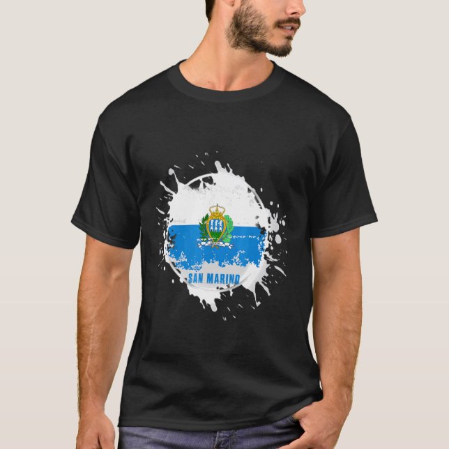 Camiseta San Marino Splash (Frente)
