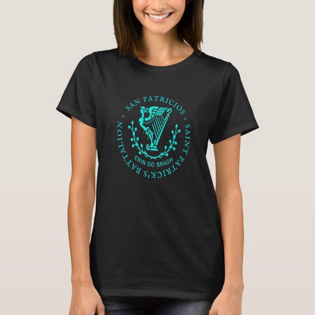 Camiseta San Patricios Batalhão de São Patrício Premium_5 (Frente)