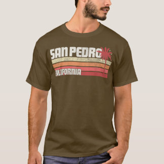 Camiseta San Pedro California CA Vintage 70s 80s Praia do P