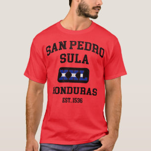 Camiseta San Pedro Sula Honduras XXL design atlético