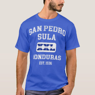 Camiseta San Pedro Sula Honduras XXL design atlético 1