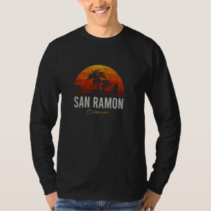 Camiseta San Ramon California Retro Surfer Vintage Beach