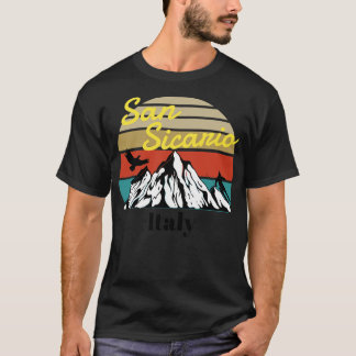 Camiseta San Sicario ski Itália